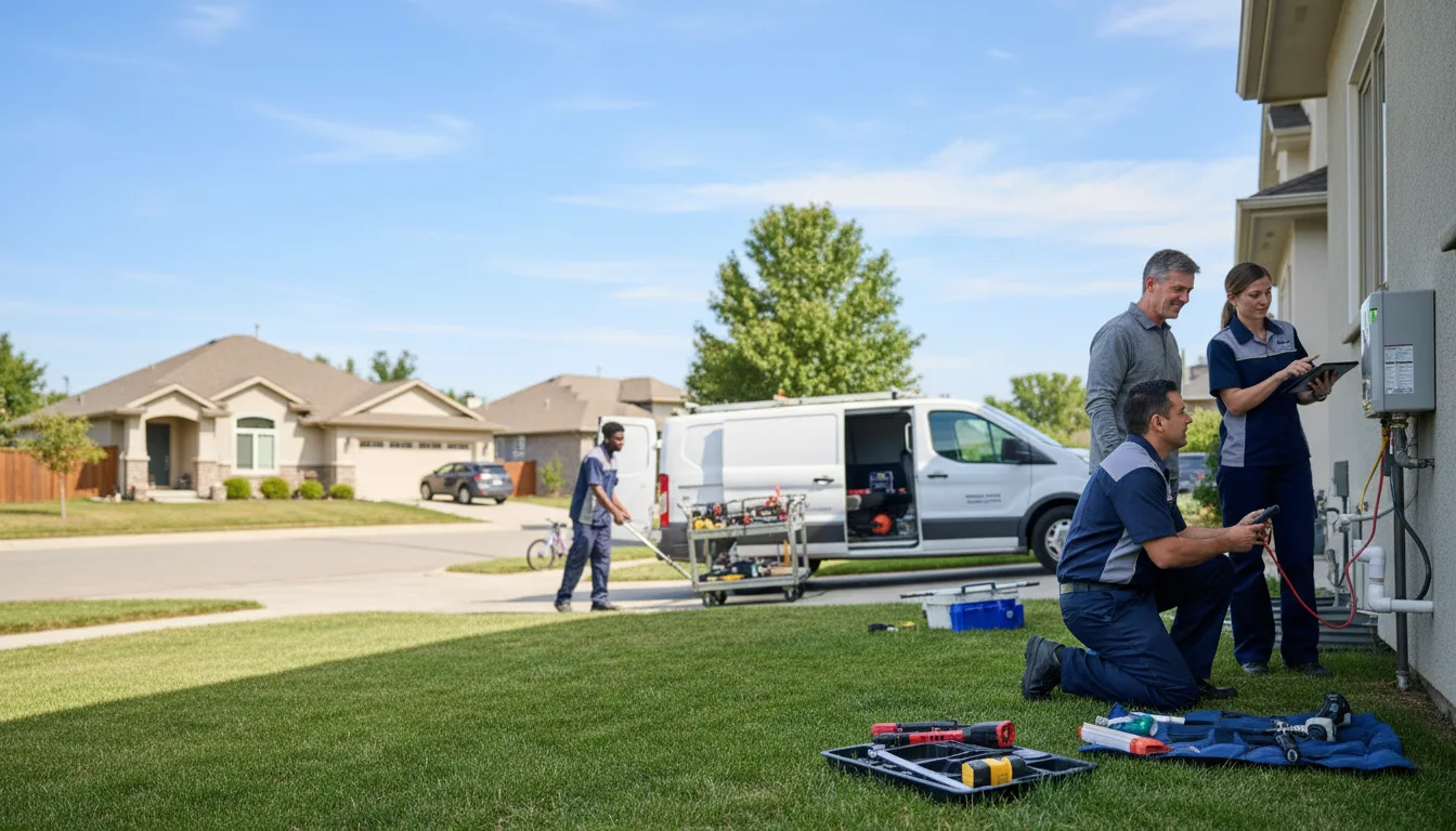 Tankless water heater service in Adamsville, OH